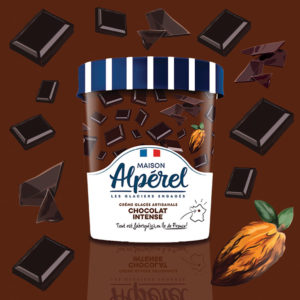 Crème glacée artisanale Chocolat Intense