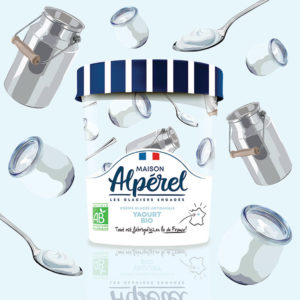 Crème glacée artisanale Yaourt Bio