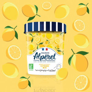 Sorbet artisanal Citron Jaune Bio