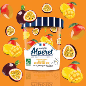 Sorbet artisanal Fruits Exotiques Bio