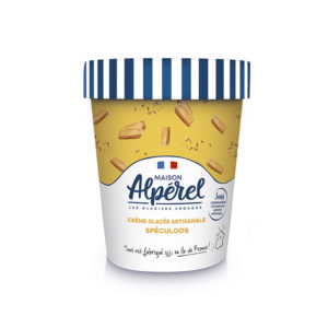 Crème glacée artisanale spéculoos