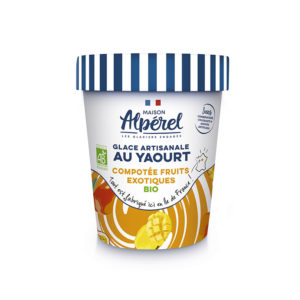 Glace Yaourt compotée de Fruits Exotiques